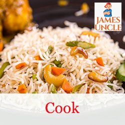 Domestic cook Mrs. Jharna Sarkar in Dhupguri